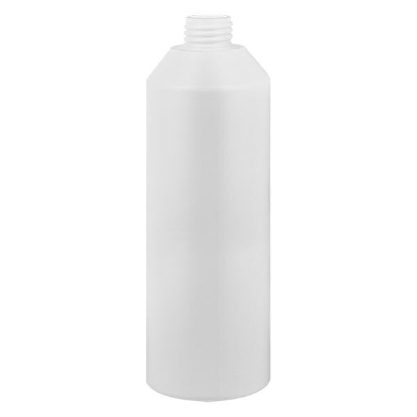 Butelka apteczna HDPE 250 ml biała, bez zakrętki Butelka apteczna HDPE 250 ml biała, bez zakrętki