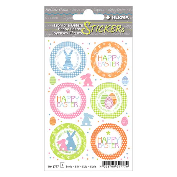 Naklejki premium &quot;&#379;yczenia wielkanocne&quot; (12 naklejek) | 1 arkusz = 12 naklejek.