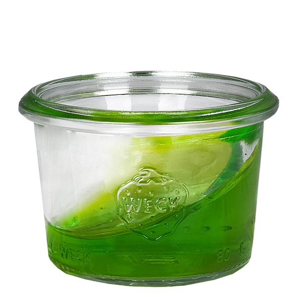 Zestaw 48 słoików Weck 80 ml słoiki z pokrywką
