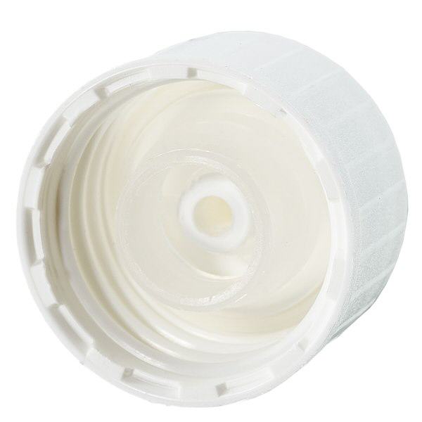 Zakr&#281;tka DIN 22 bia&#322;a z pier&#347;cieniem odlewniczym