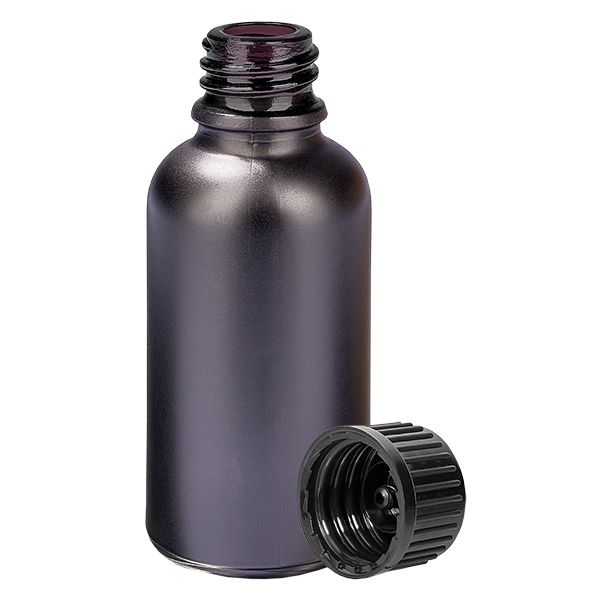 Butelka 30 ml 11 mm SV czarna STD BlackLine UT18/30