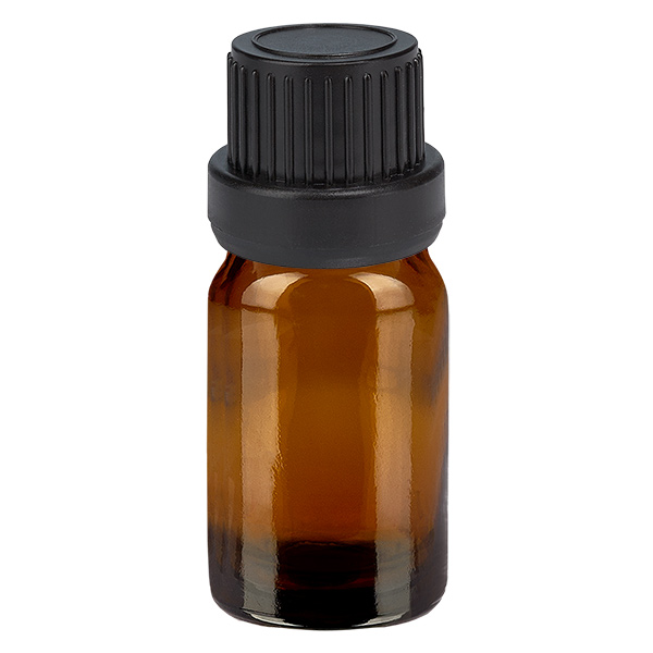 Butelka z zakraplaczem 5 ml 2 mm czarna OV BrownLine UT18/5