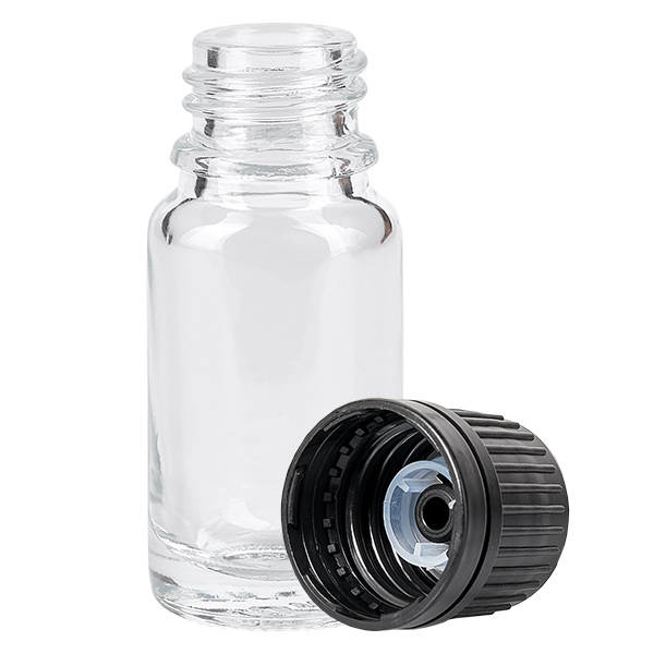 Butelka (globulowa) 10 ml 8 mm GR s. STD ClearL. UT18/10