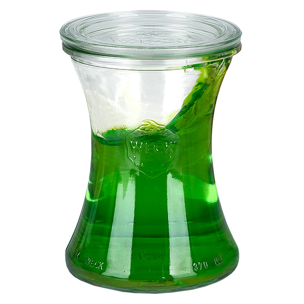 Zestaw 12 słoików Weck 370 ml, szklane słoiki na delikatesy z 12 szklanymi pokrywkami Zestaw 12 słoików Weck 370 ml, szklane słoiki na delikatesy z 12 szklanymi pokrywkami