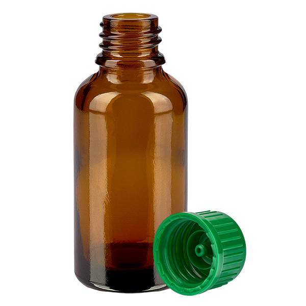 Butelka 30 ml 11 mm SV zielona STD BrownLine UT18/30