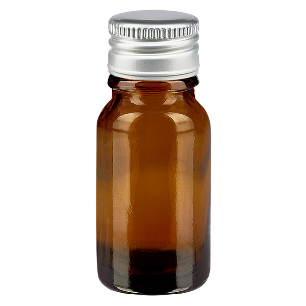 Butelka 10 ml 11 mm SV aluminiowo-srebrna STD BrownL. UT18/10