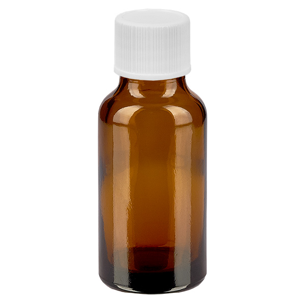 Butelka 20 ml 11 mm SV bia&#322;a STD BrownLine UT18/20