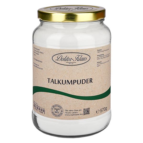 570g talku w proszku Doktor-Klaus noWaste 570g talku w proszku Doktor-Klaus noWaste