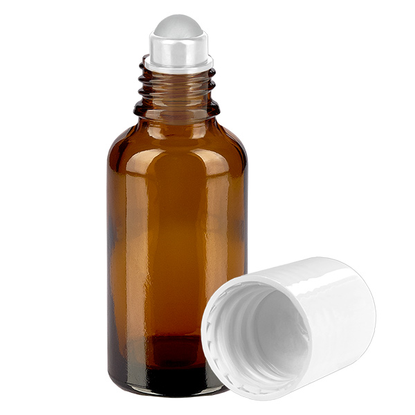 30 ml butelka roll-on bia&#322;a STD BrownLine UT18/30