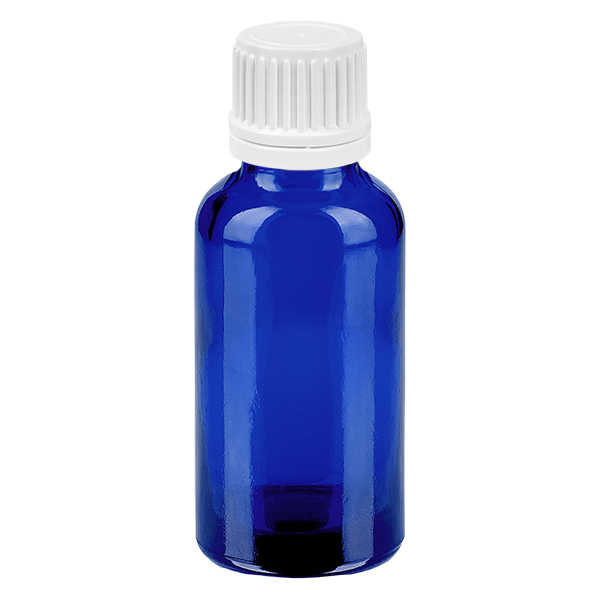 Butelka 30 ml 11 mm SV bia&#322;a OV BlueLine UT18/30