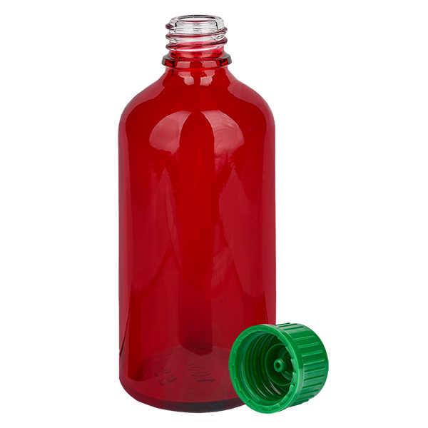 Butelka 100 ml 11 mm SV zielona STD RedLine UT18/100 Butelka 100 ml 11 mm SV zielona STD RedLine UT18/100