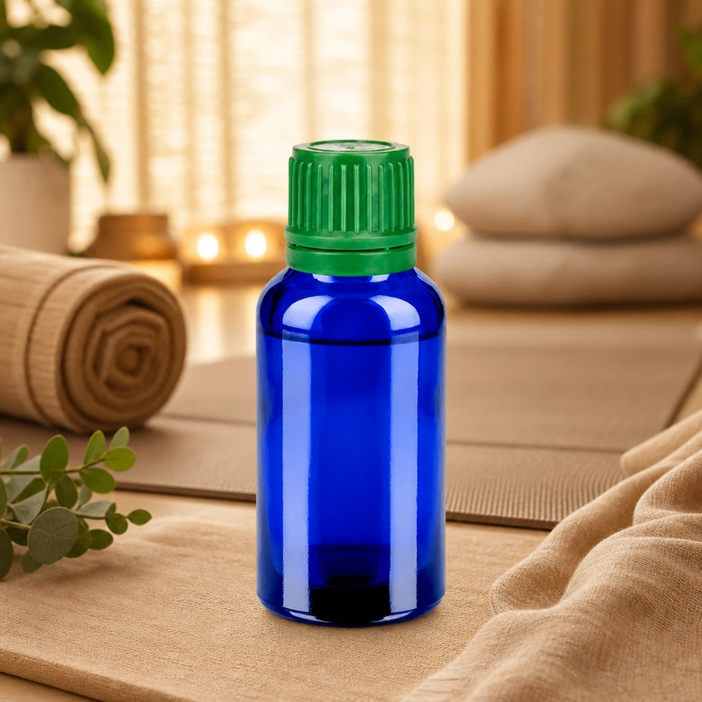 Kompaktowa butelka 30 ml z otworem 11 mm, idealna do kosmetyków i produktów pielęgnacyjnych dla majsterkowiczów.