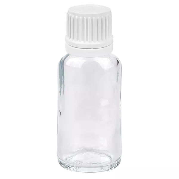 Butelka z kroplomierzem 20 ml 0,7 mm biała OV ClearLine UT18/20 Butelka z kroplomierzem 20 ml 0,7 mm biała OV ClearLine UT18/20