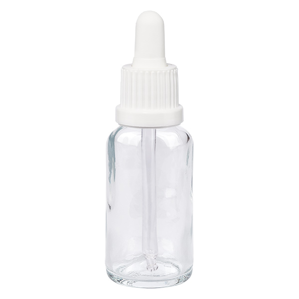 Butelka z pipetą 20 ml biała OV ClearLine UT18/20 Butelka z pipetą 20 ml biała OV ClearLine UT18/20