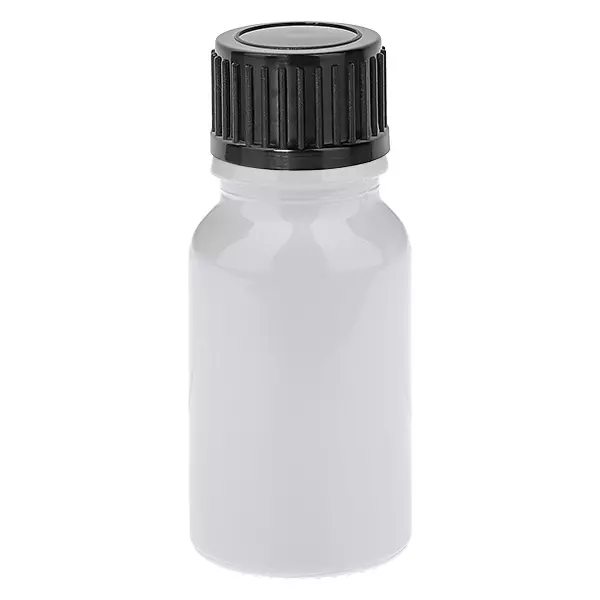 Butelka 10 ml, zakrętka 11 mm, czarna, standardowa WhiteLine UT18/10