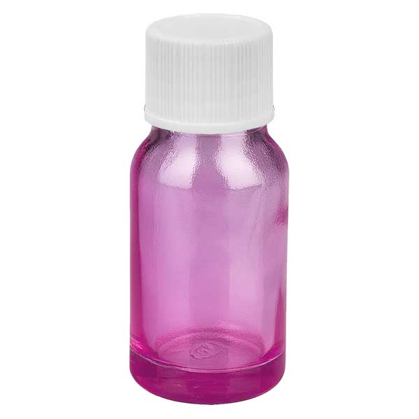Butelka 10 ml z zakr&#281;tk&#261; 11 mm, bia&#322;a, standardowa PurpleLine UT18/10