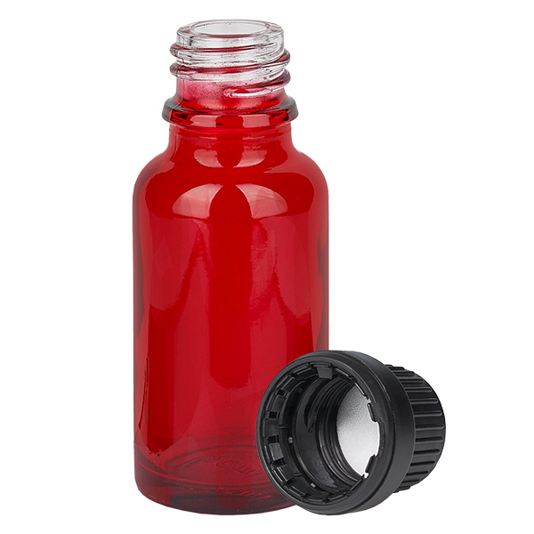 Butelka 20 ml 11 mm SV czarna OV RedLine UT18/20 Butelka 20 ml 11 mm SV czarna OV RedLine UT18/20