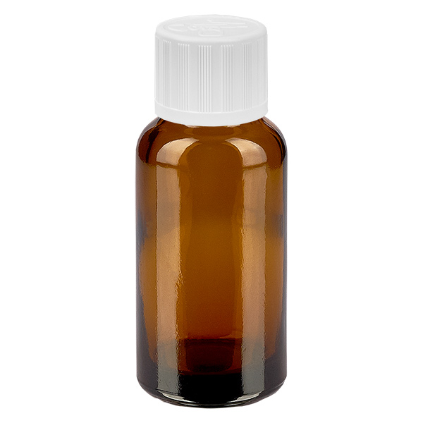 30 ml butelka z kroplomierzem 1,2 mm bia&#322;a STD KiSi BrownL. UT18/30