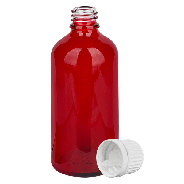 Butelka z zakraplaczem 100 ml 0,7 mm biała OV RedLine UT18/100 Butelka z zakraplaczem 100 ml 0,7 mm biała OV RedLine UT18/100