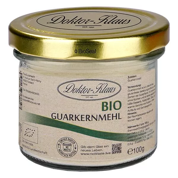 100g organicznej gumy guar Doktor-Klaus noWaste 100g organicznej gumy guar Doktor-Klaus noWaste