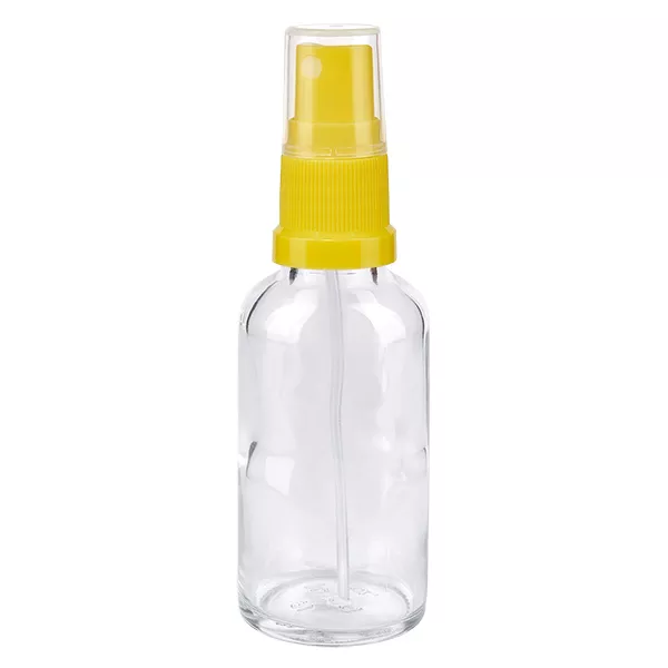 30 ml butelka ze spryskiwaczem żółta/przezroczysta STD ClearLine UT18/30 30 ml butelka ze spryskiwaczem żółta/przezroczysta STD ClearLine UT18/30