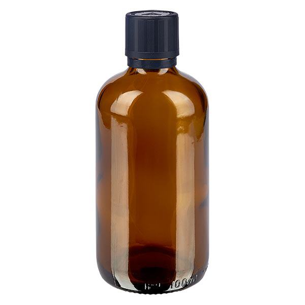 Apotfl. brown 100ml kropl&#243;wka v. Pr 1mm s. KiSi Bliw OV