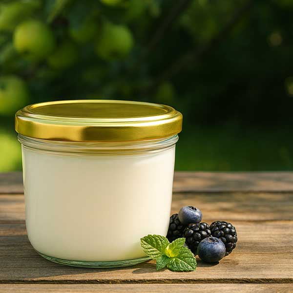 Słoik 230 ml z pokrywką BasicSeal w kolorze złotym UNiTWIST