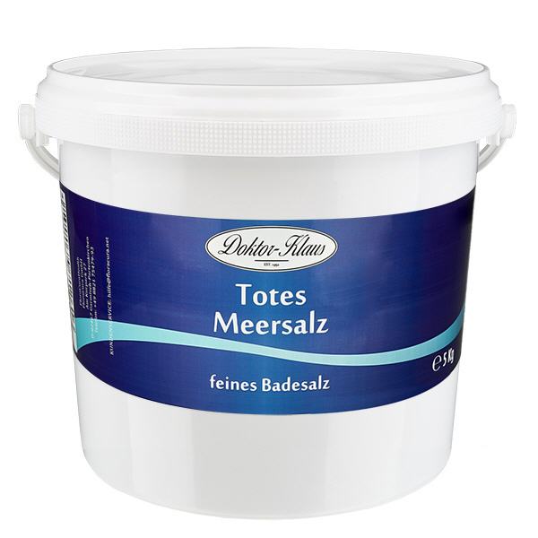 5 kg soli do kąpieli z Morza Martwego Doctor Klaus 5 kg soli do kąpieli z Morza Martwego Doctor Klaus