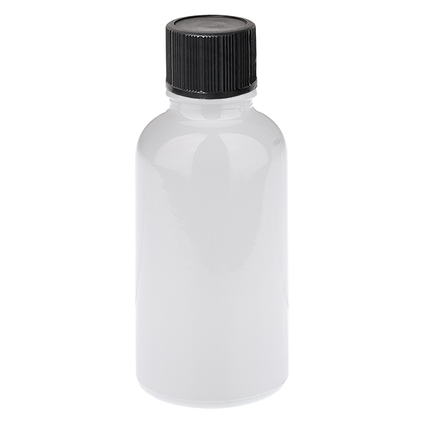Butelka z zakraplaczem 30 ml, 1 mm, czarna, standardowa z zabezpieczeniem przed dziećmi WhiteLine UT18/30 Butelka z zakraplaczem 30 ml, 1 mm, czarna, standardowa z zabezpieczeniem przed dziećmi WhiteLine UT18/30