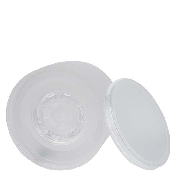 Pokrywka słoika na sól/przyprawy z młynkiem Vario biały - akrylowy młynek do mielenia od grubego do drobnego, 6-otworowy shaker ø8 mm. Gwint 41 mm. Pokrywka wciskana. Pokrywka słoika na sól/przyprawy z młynkiem Vario biały - akrylowy młynek do mielenia od grubego do drobnego, 6-otworowy shaker ø8 mm. Gwint 41 mm. Pokrywka wciskana.
