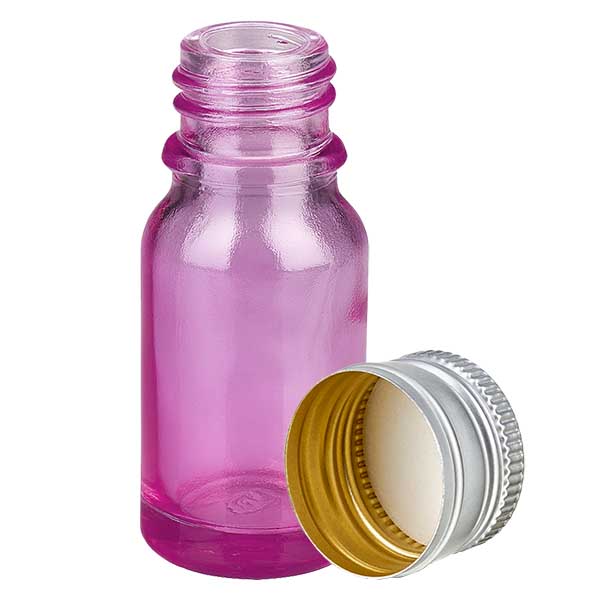 Butelka 10 ml 11 mm z aluminiowo-srebrn&#261; zakr&#281;tk&#261; PurpleLine.UT18/10