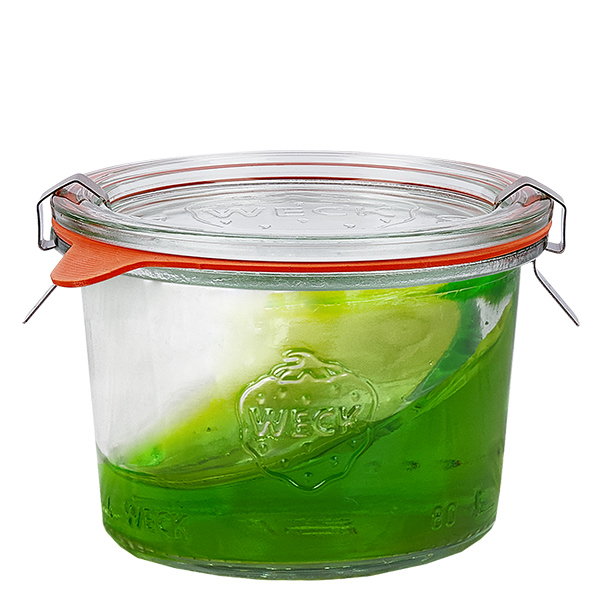 Zestaw 48 szklanych kubków Weck 80 ml z 48 szklanymi pokrywkami Zestaw 48 szklanych kubków Weck 80 ml z 48 szklanymi pokrywkami
