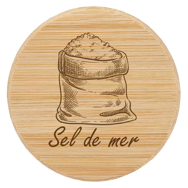 Osłona z drewna "sel de mer" do WECK RR60 Osłona z drewna "sel de mer" do WECK RR60