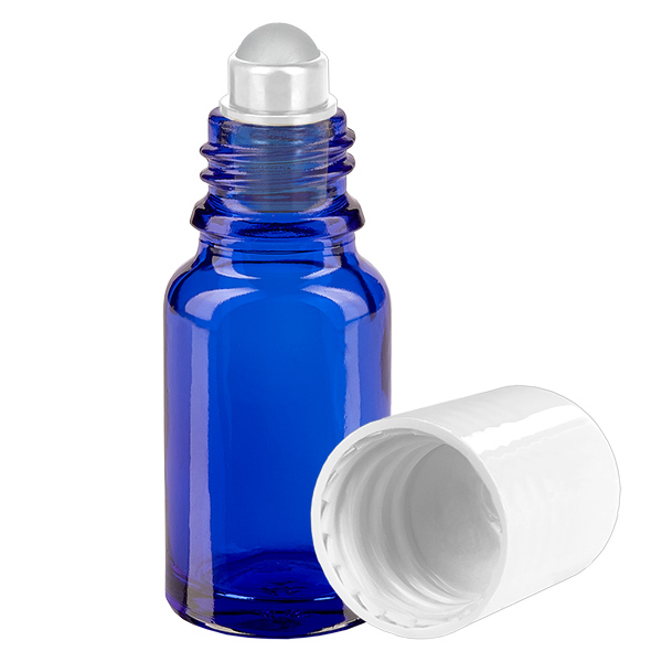 Butelka roll-on 10 ml biała STD BlueLine UT18/10