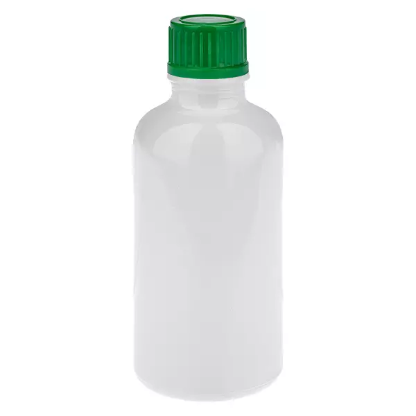 Butelka 50 ml, zakrętka 11 mm, zielona, standardowa WhiteLine UT18/50