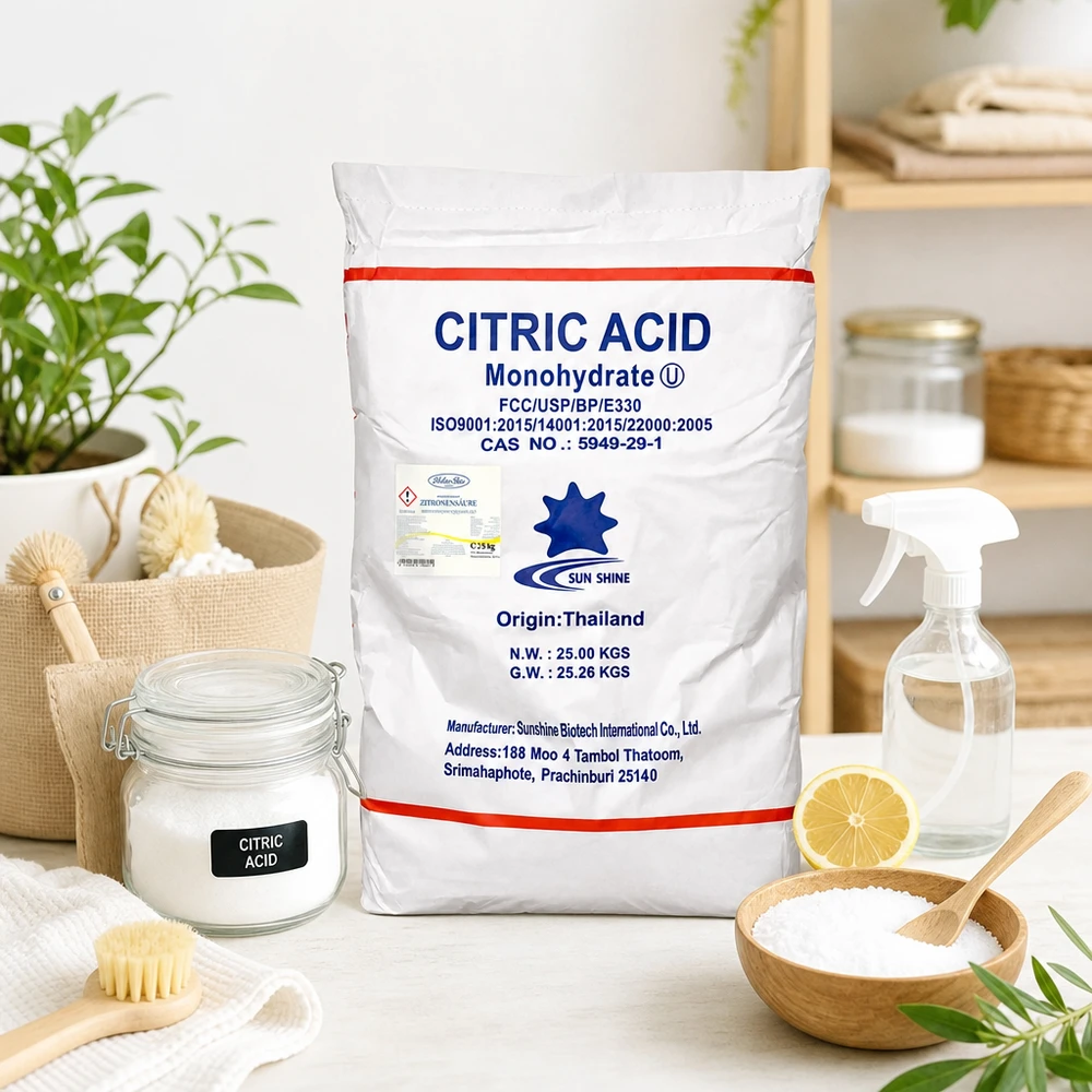 Opis Ten produkt jest środkiem spożywczym. Kwas cytrynowy Doktor-Klaus to prawdziwie uniwersalny produkt. Może być stosowany w wielu obszarach domu i do pielęgnacji całego ciała. Nawet przemysł wykorzystuje ten kwa Biały worek zbiorczy z 25 kg kwasu cytrynowego E330 do przyjaznego dla środowiska czyszczenia i odkamieniania w gospodarstwie domowym