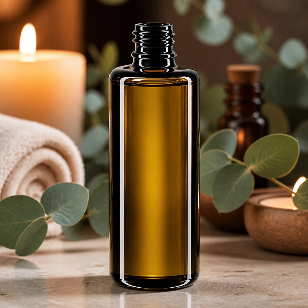 Butelka z fioletowego szkła 50ml DIN 18 (Mironglas) Elegancka szklana butelka z zakraplaczem Orion Miron o pojemności 50 ml z praktycznym gwintem ułatwiającym dozowanie.