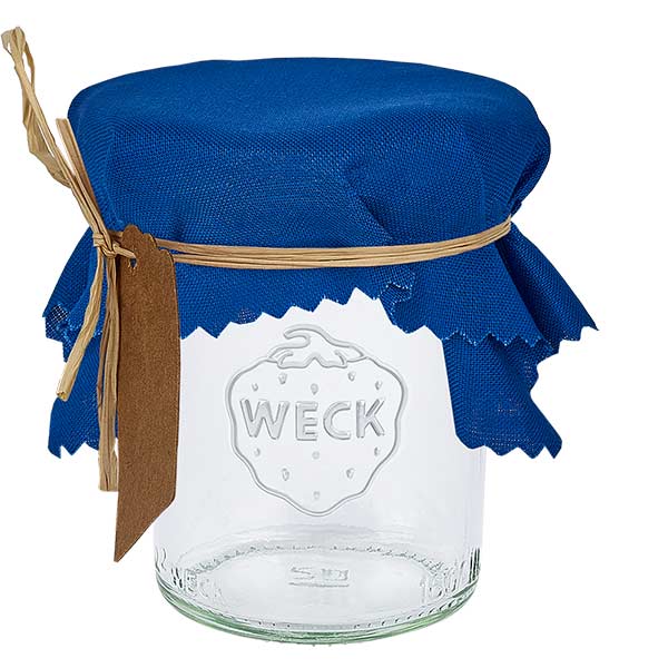 Serwetka materia&#322;owa niebieska 150x150mm kwadratowa