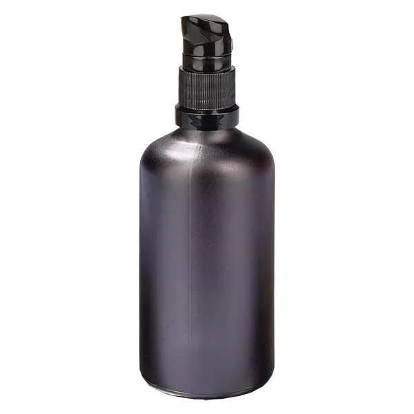 Butelka z pompką 100 ml BlackLine UT18/100 Butelka z pompką 100 ml BlackLine UT18/100