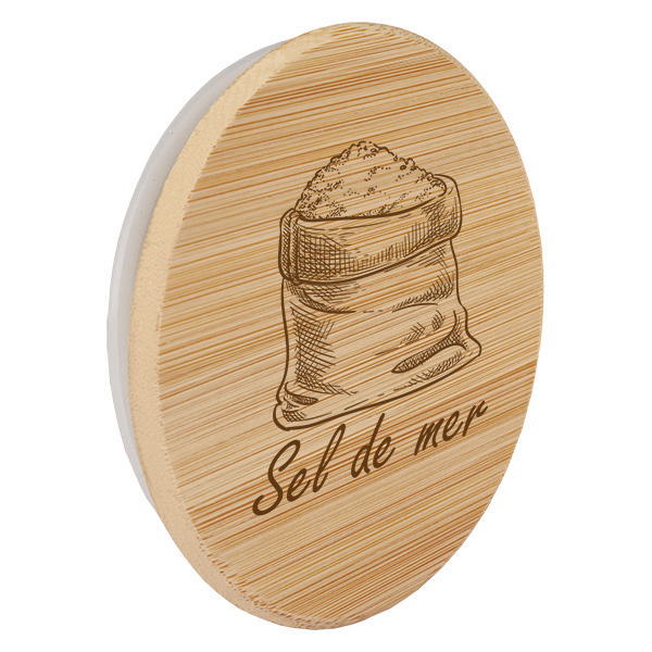 Osłona z drewna "sel de mer" do WECK RR60 Osłona z drewna "sel de mer" do WECK RR60