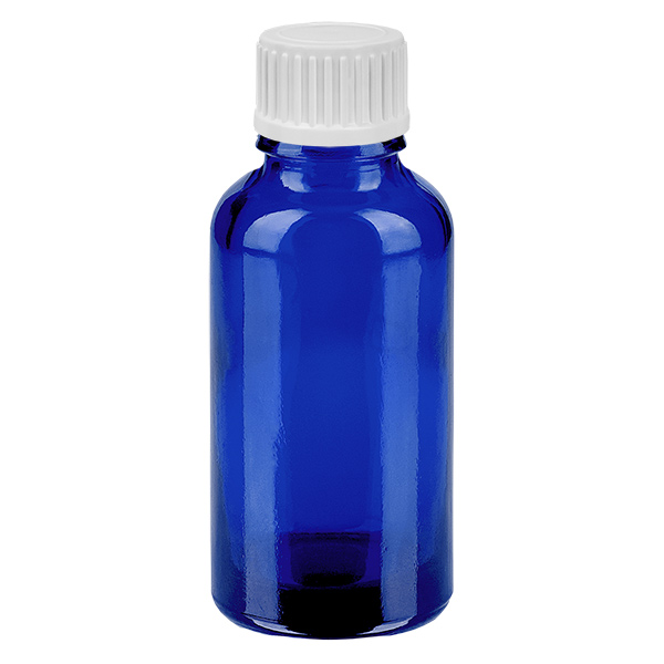 Butelka 30 ml (globulki) 3 mm GR w. STD BlueL. UT18/30