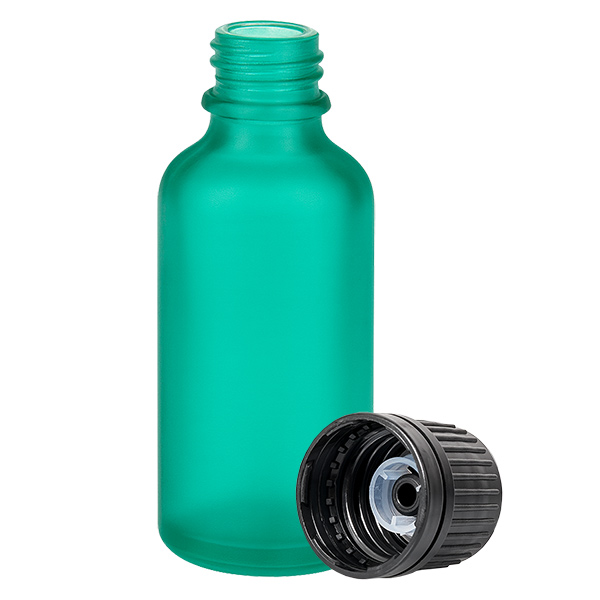 Butelka (globulowa) 50 ml 8 mm GR s. OV GreenL. UT18/50