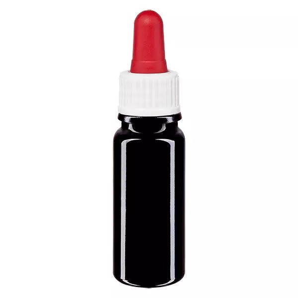 Butelka apteczna viol. 10ml pipeta biała/czerwona szt. Butelka apteczna viol. 10ml pipeta biała/czerwona szt.