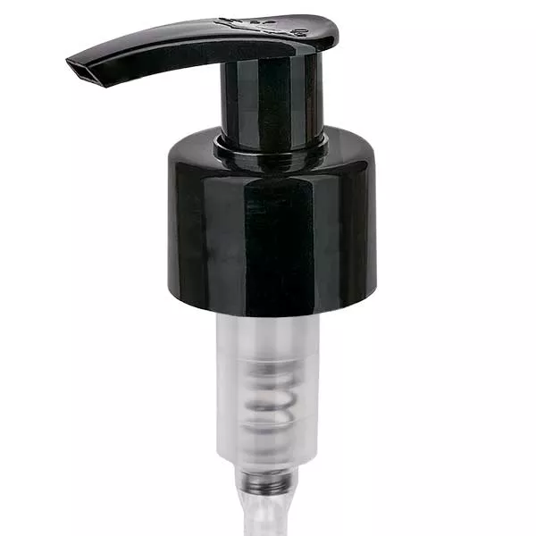 Pompka dozownika czarna standardowa PP28 ApoGlas. Jakość farmaceutyczna. Gwint 28 mm. Np. do butelek na leki ApoGlas® Euro. Pompka dozownika czarna standardowa PP28 ApoGlas. Jakość farmaceutyczna. Gwint 28 mm. Np. do butelek na leki ApoGlas® Euro.