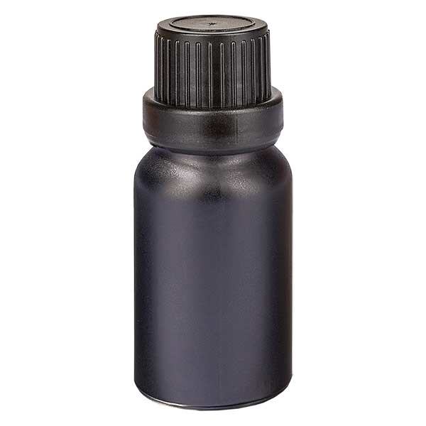 Butelka z zakraplaczem 10 ml 2 mm OV BlackL. UT18/10 Butelka z zakraplaczem 10 ml 2 mm OV BlackL. UT18/10