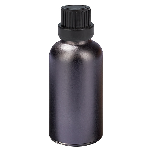 Butelka 30 ml 11 mm SV czarna OV BlackLine UT18/30