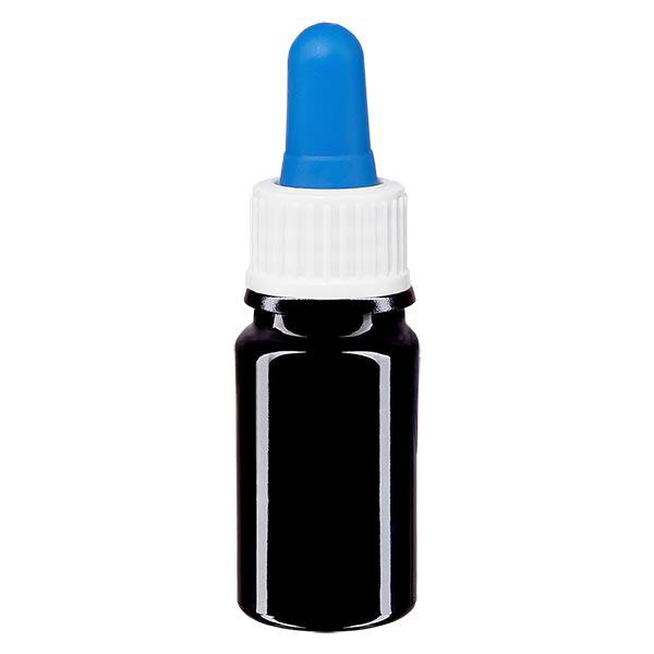 Butelka apteczna viol. 5ml pipeta biała/niebieska szt. Butelka apteczna viol. 5ml pipeta biała/niebieska szt.