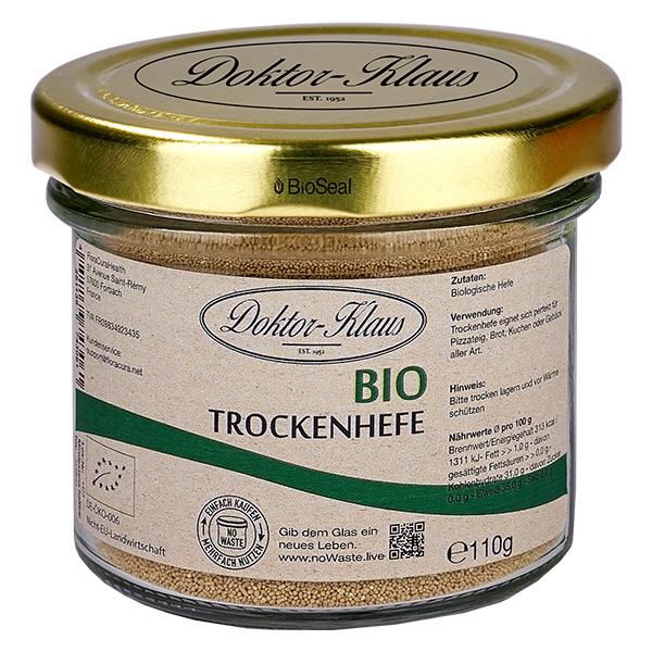 Organiczne drożdże suszone 110g Doktor-Klaus noWaste. Dla wszystkich, którzy przywiązują szczególną wagę do jakości organicznej. Średni wigor. Organiczne drożdże suszone 110g Doktor-Klaus noWaste. Dla wszystkich, którzy przywiązują szczególną wagę do jakości organicznej. Średni wigor.