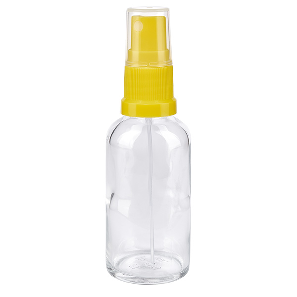 50 ml butelka ze spryskiwaczem żółta/przezroczysta STD ClearLine UT18/50 50 ml butelka ze spryskiwaczem żółta/przezroczysta STD ClearLine UT18/50