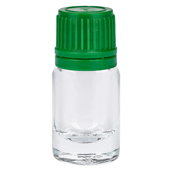 Butelka 5 ml 11 mm SV zielony OV ClearLine UT18/5 Butelka 5 ml 11 mm SV zielony OV ClearLine UT18/5